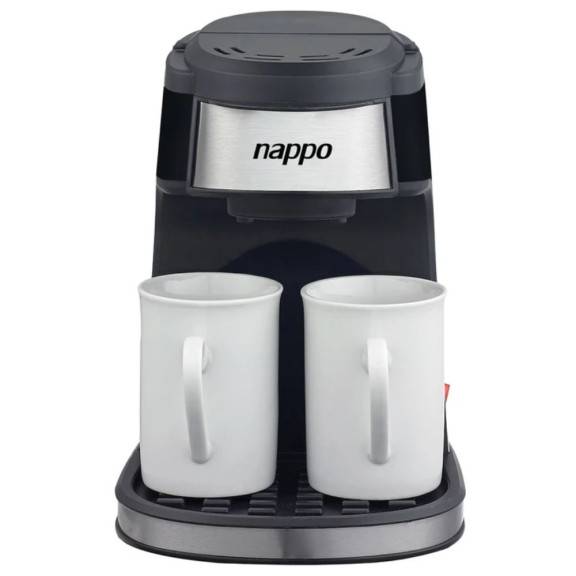 CAFETERIA ELECTRICA CON 2 TAZAS NAPPO