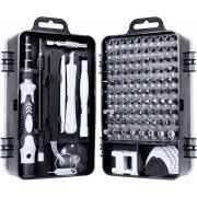 SET DE DESTORNILLADORES DE PRECISION 115 PIEZAS NAPPO