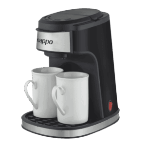 CAFETERIA ELECTRICA CON 2 TAZAS NAPPO