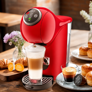 CAFETERA MOULINEX DOLCE GUSTO GENIO S PLUS ROJO