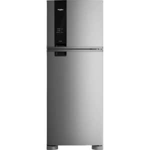 Heladera Whirlpool WRM56CK Evox Inverter Frío Seco 2 Puertas - Gris 461L