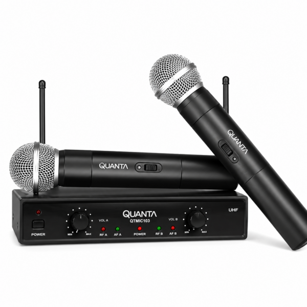 MICROFONO QUANTA INALAMBRICO QTMIC103 MICROFONO QUANTA QTMIC103