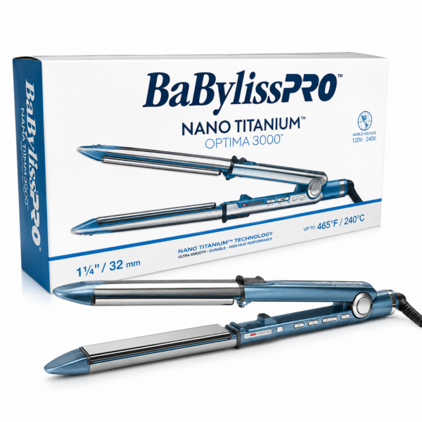PLANCHITA ALISADORA BABYLISS PRO NANO TITANIUM OPTIMA 3000