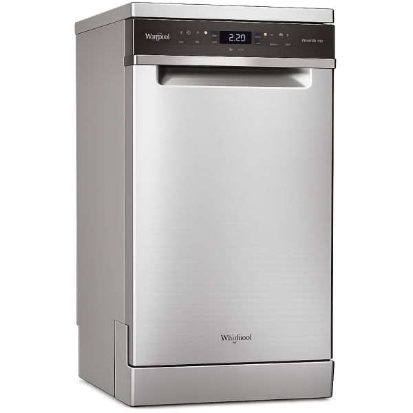 LAVAVAJILLAS WHIRLPOOL INVERTER 10SET WSFO3T 45CM SILVER