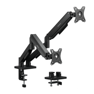 Soporte Articulado Doble con sistema de gas para monitores de 17" a 32" KOLKE