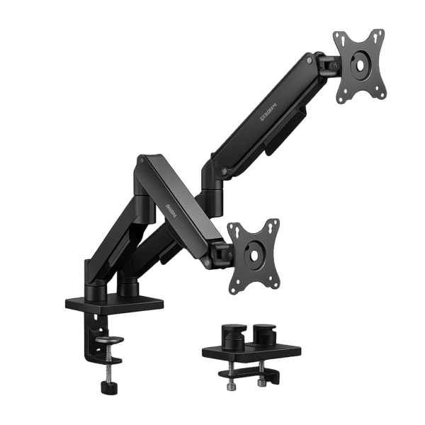 Soporte Articulado Doble con sistema de gas para monitores de 17" a 32" KOLKE