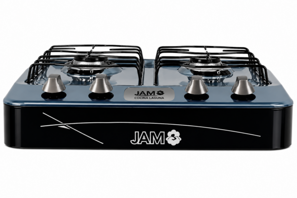 cocina laguna ANAFE A GAS JAM DE MESA LAGUNA 4 HORNALLAS NEGRO