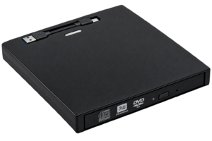 LECTOR GRABADOR DE CD/DVD EXTERNO USB / TIPO C DVD-RW ECD829