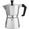 CAFETERA ITALIANA ALUMINIO 600ML 12T PLATA VARENNA