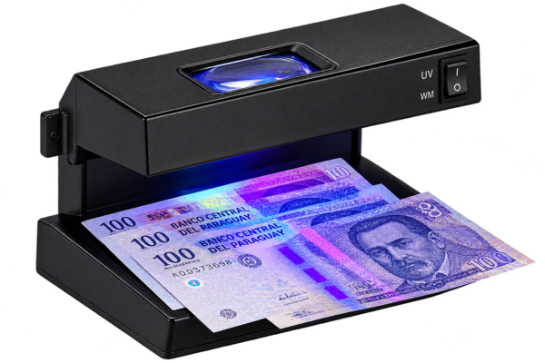 DETECTOR DE BILLETE FALSO CON LUPA MOD-2138
