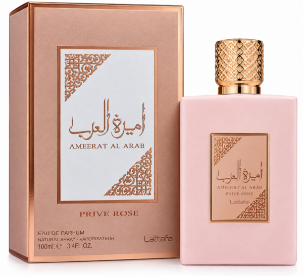 PERFUME PRIVE El Lattafa Asdaaf Ameerat Al Arab Prive Rose