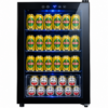 EXHIBIDORA CERVECERA JAM 82L 1 PUERTA FRIO HUMEDO NEGRO