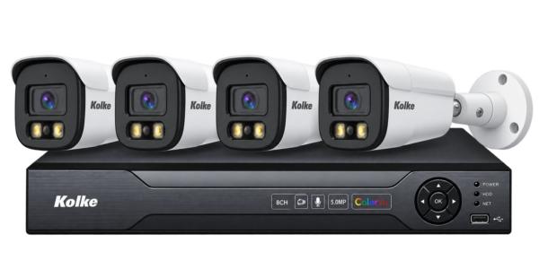 Kit de Seguridad 8 Canales 5.0MP ColorVu con Audio KUK-825