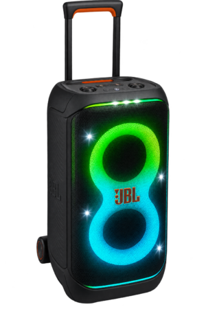 Parlante JBL PartyBox Stage 320 Bluetooth 240W RMS Luces LED Karaoke