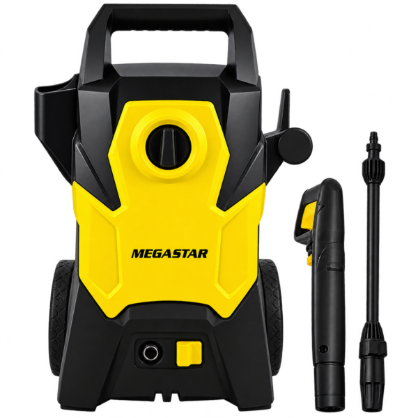 Hidrolavadora amarilla Hidrolavadora Mega LA118 1400W