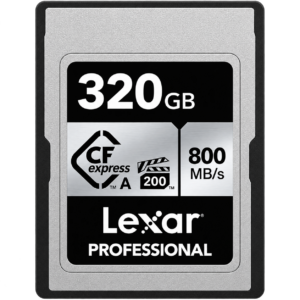 Memoria CFexpress Lexar Professional Tipo A 800 MB/S-700 MB/S 320 GB